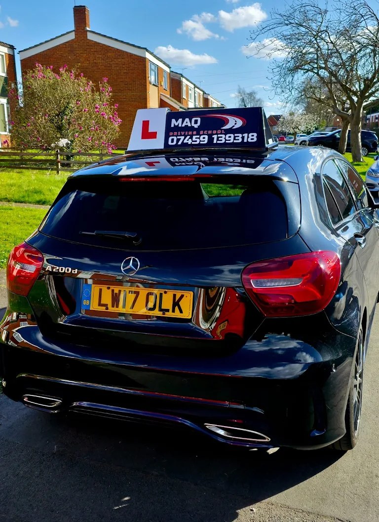 MAQ Driving School branded learner car ready for lessons