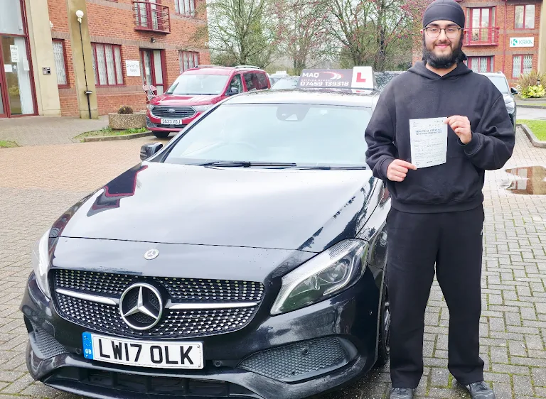 MAQ Driving School pupil First-time pass